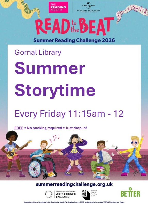 Gornal Library - Summer Reading Challenge: Summer Storytime